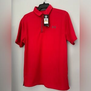 Under Armour Men’s Preformance Polo Red Shirt